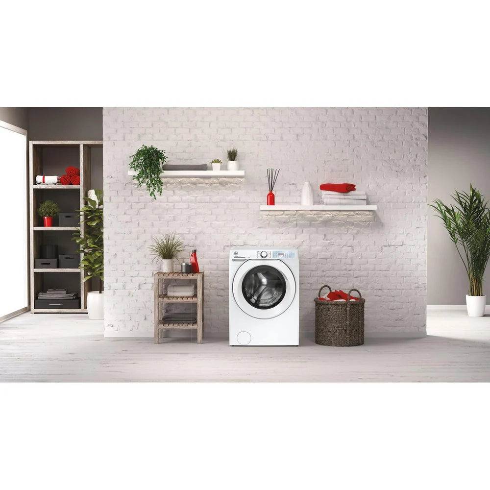 Hoover HWB 49AMC 1-80 9kg 1400 Spin Front Loading Washing Machine White - A Rated