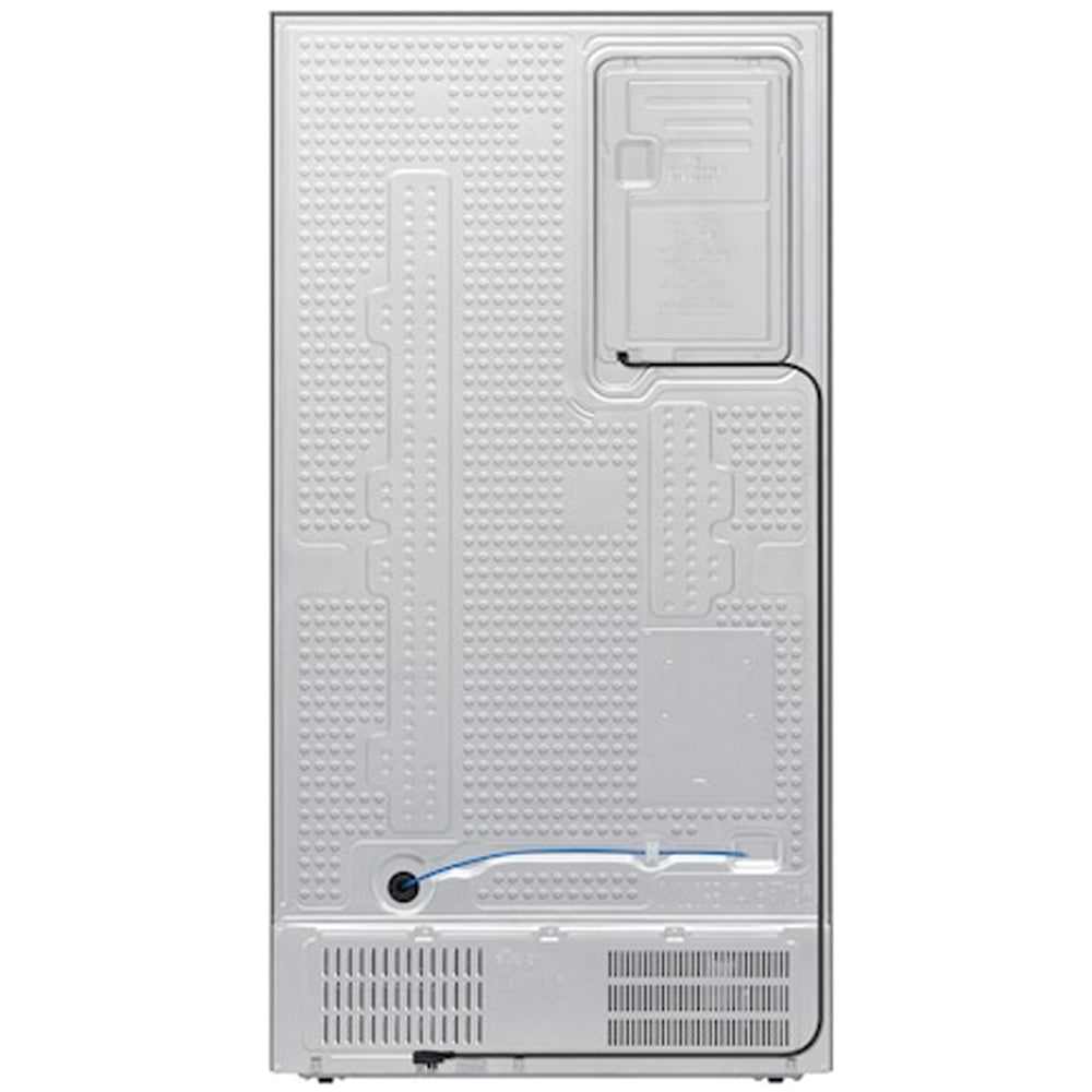 Samsung Bespoke AI RS90F66BETEU Plumbed American Fridge Freezer with Family Hub Silver