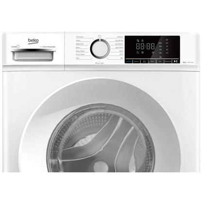 Beko BWC8121W 8kg 1200 Spin Freestanding Washing Machine White