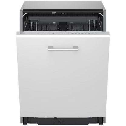 LG DB273TX QuadWash WiFi Connected Full Size Integrated Dishwasher 14 Place Settings
