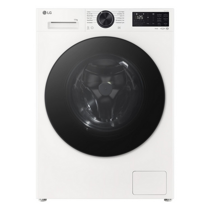 LG F4X5011TWB TurboWash360 11kg 1400 Spin AI Direct Drive Washing Machine White