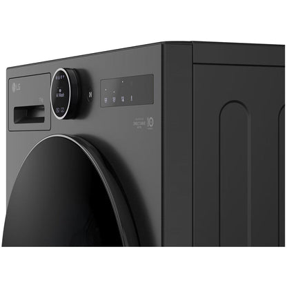 LG F4X7011TBB TurboWash360 11kg 1400 Spin AI Direct Drive Freestanding Washing Machine Black