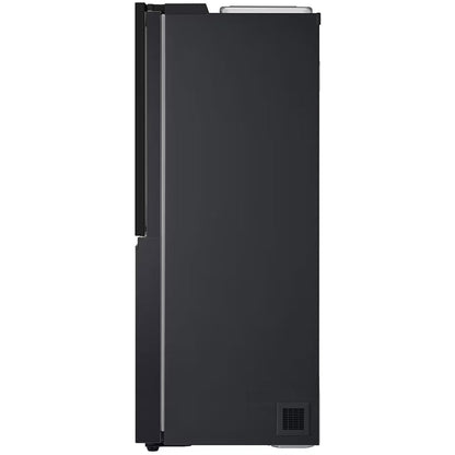 LG GSXE91EVAD 628L InstaView Non-Plumbed Frost Free American Fridge Freezer Essence Black Steel