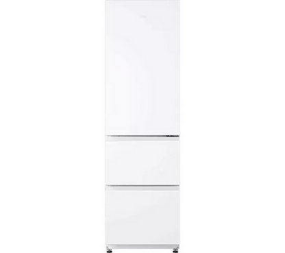 Haier HTR3518ENMWK 3D Series-3 60/40 Freestanding Total No Frost Fridge Freezer White