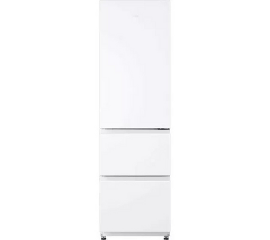 Haier HTR3518ENMWK 3D Series-3 60/40 Freestanding Total No Frost Fridge Freezer White