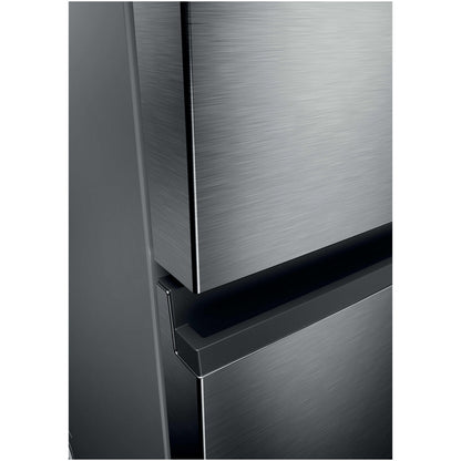 Haier HTR3618DNMM 60/40 Freestanding Total No Frost Fridge Freezer Inox