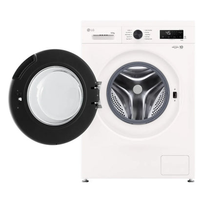 LG W4X1095NWK 9kg+5kg 1400 Spin Freestanding Washer Dryer White