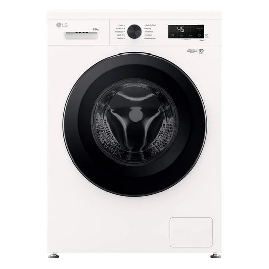 LG W4X1095NWK 9kg+5kg 1400 Spin Freestanding Washer Dryer White