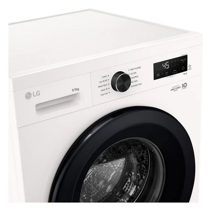 LG W4X1095NWK 9kg+5kg 1400 Spin Freestanding Washer Dryer White