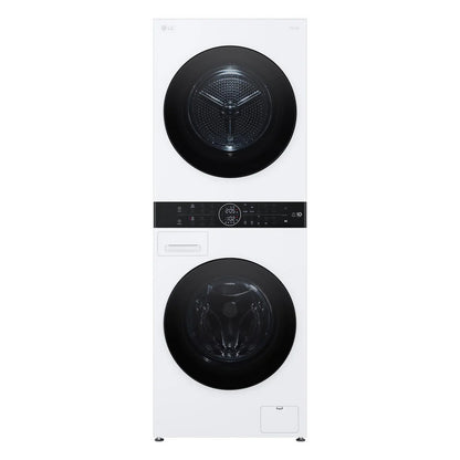 LG WT1210WWF 12kg/10kg 1400 Spin WashTower TurboWash Washer Dryer White