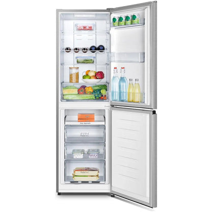 Hisense RB327N4BCE Freestanding 50/50 Total No Frost Fridge Freezer Stainless Steel