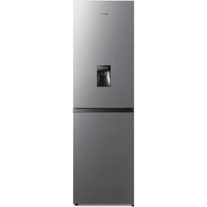 Hisense RB327N4WCE 50/50 Freestanding Non Plumbed Total No Frost Fridge Freezer Inox