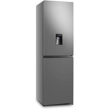 Hisense RB327N4WCE 50/50 Freestanding Non Plumbed Total No Frost Fridge Freezer Inox