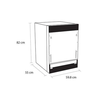 Sensis DWBI0213FSDWA Integrated Full Size Dishwasher with 13 Place Settings