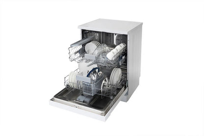 Sensis DWF0214FSDWA Freestanding Full Size Dishwasher White with 14 Place Settings