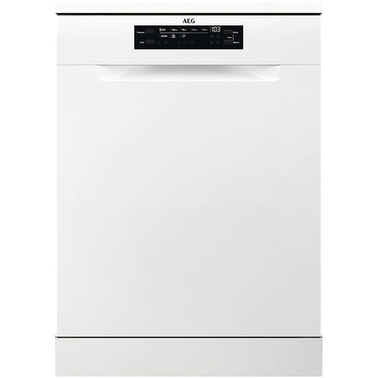 AEG FFB53617ZW Series 6000 SatelliteClean Freestanding Dishwasher 13 Place Settings White