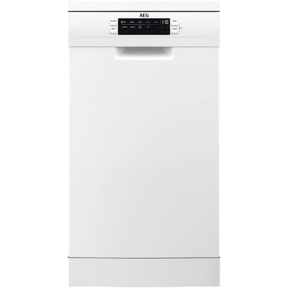 AEG FFB62417ZW Series 6000 SatelliteClean Freestanding Dishwasher with 9 Place Settings White