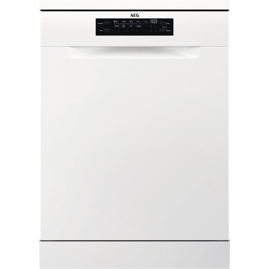 AEG FFB73727PW Series 7000 60cm Freestanding Dishwasher White 15 Place Settings