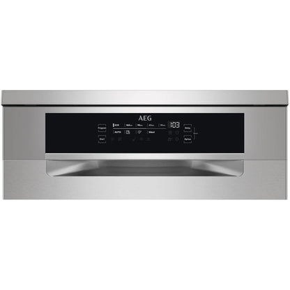 AEG FFB74707PM Series 7000 Freestanding Dishwasher 14 Place Settings Stainless Steel