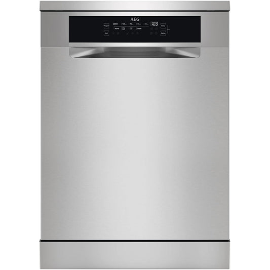 AEG FFB74707PM Series 7000 Freestanding Dishwasher 14 Place Settings Stainless Steel