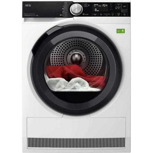 AEG TR959V6BC 9000X Series 9kg Heat Pump Tumble Dryer with 3DScan Technology