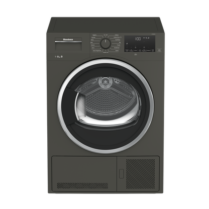 Blomberg LTK38030G 8kg Condenser Tumble Dryer Graphite