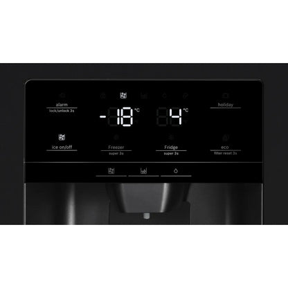 Bosch KAD93ABEP Series 6 American Side By Side Total No Frost Fridge Freezer Black