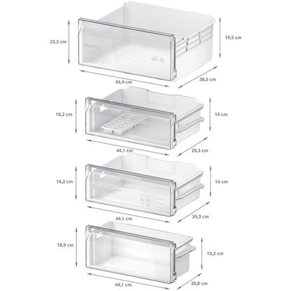 Bosch KIN96NSE0G Series 2 Fully Integrated 60-40 Fridge Freezer Frost Free - E Rated