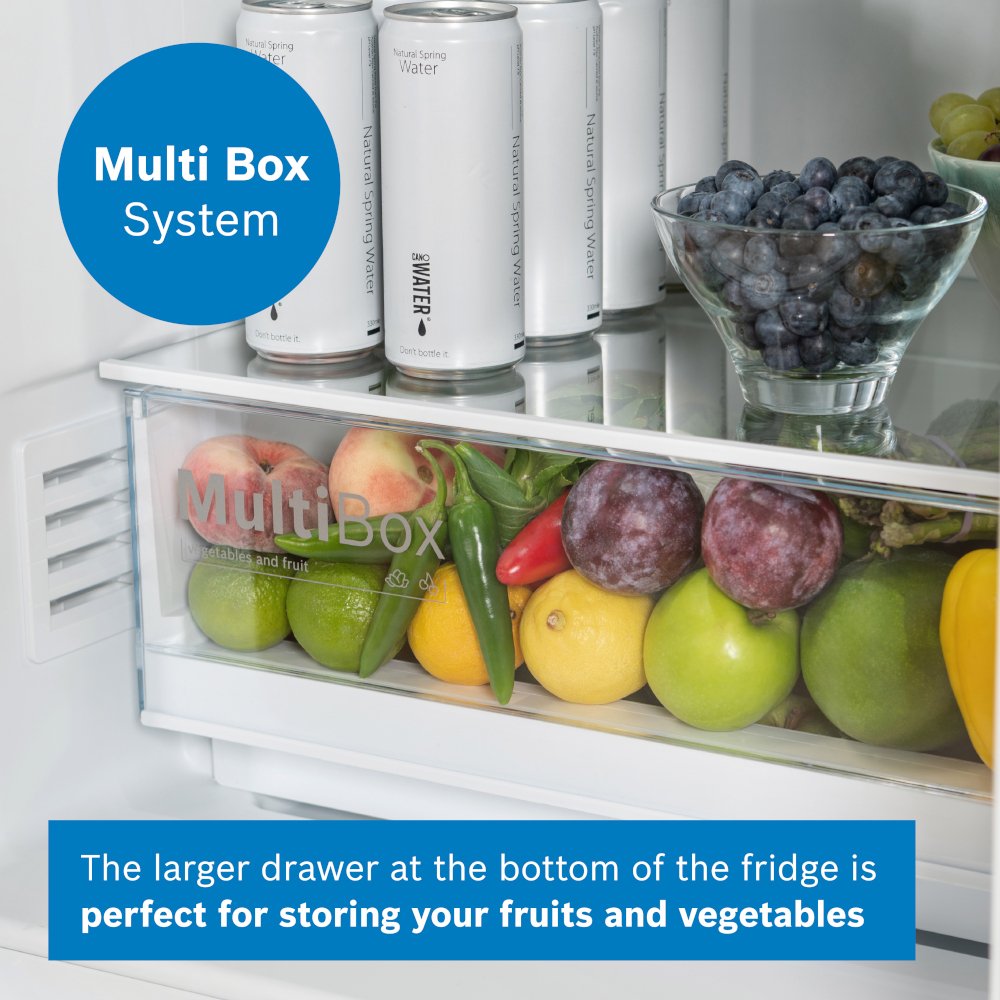 Bosch Series 2 KGN34NWEAG 50/50 Freestanding No Frost Fridge Freezer White - Clearance