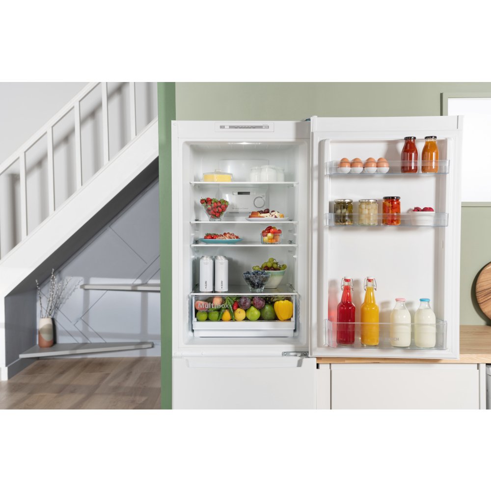 Bosch Series 2 KGN34NWEAG 50/50 Freestanding No Frost Fridge Freezer White - Clearance