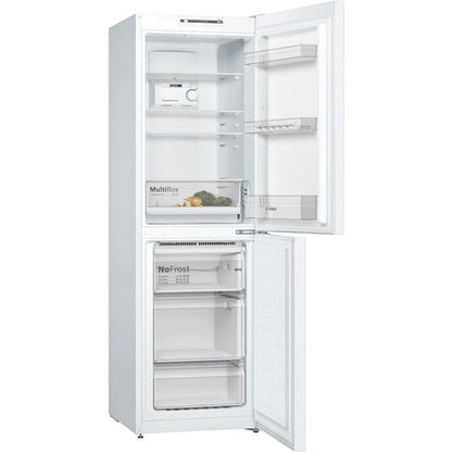 Bosch Series 2 KGN34NWEAG 50/50 Freestanding No Frost Fridge Freezer White - Clearance