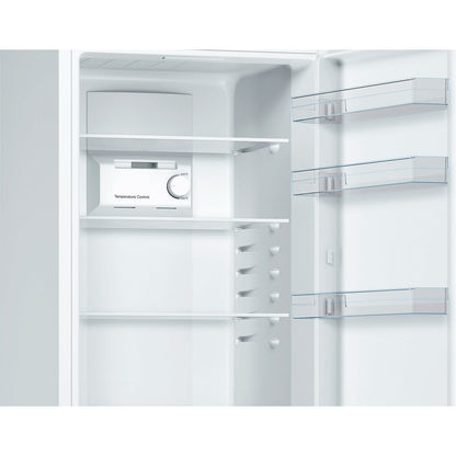 Bosch Series 2 KGN36NWEAG 186cm Freestanding Frost Free Fridge Freezer White - E Rated