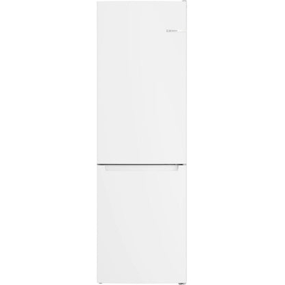 Bosch Series 2 KGN36NWEAG 186cm Freestanding Frost Free Fridge Freezer White - E Rated