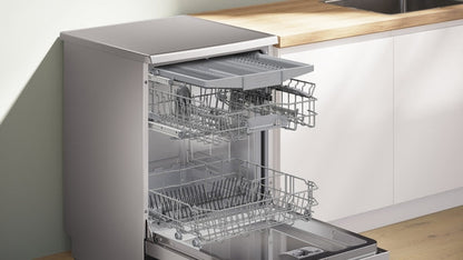 Bosch Series 2 SMS2HVI06G Freestanding Dishwasher 14 Place Settings Brushed steel
