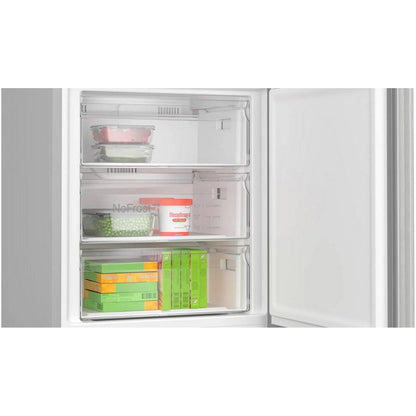 Bosch Series 4 KGN492LDFG Freestanding Frost Free Fridge Freezer Stainless Steel