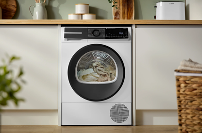 Bosch Series 6 WQH246D9GB Freestanding 9kg Heat Pump Tumble Dryer White