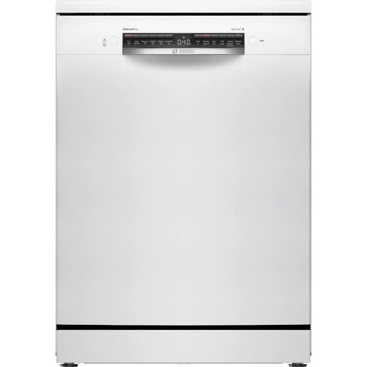 Bosch SMS4EMW06G Series 4 Freestanding 60cm Full Size Dishwasher with 14 Place Settings White