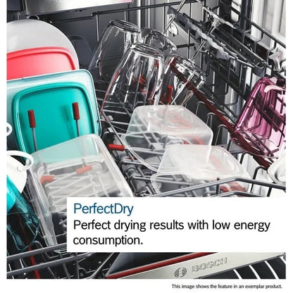 Bosch SMS6TCI02G Series 6 Freestanding Dishwasher Stainless Steel with 14 Place Settings
