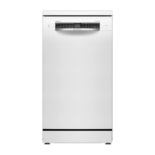 Bosch SPS4HMW49G Series 4 Slimline 45 cm Freestanding Dishwasher with 10 Place Settings White