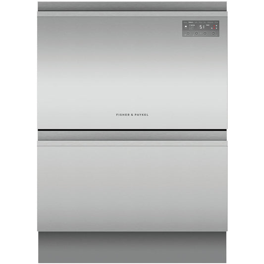 Fisher and Paykel DD60D2HNX9 Series 7 Integrated Double DishDrawer™ Dishwasher 12 Place Settings