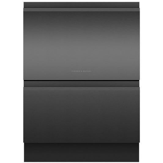 Fisher and Paykel DD60D4HNB9 Series 9 Integrated Double DishDrawer™ Dishwasher 12 Place Settings