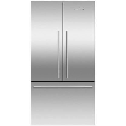 Fisher And Paykel RF610ADJX7 Series 7 Freestanding Plumbed-In American Fridge Freezer Stainless Steel