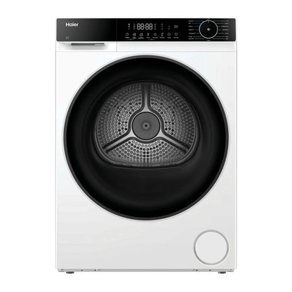 Haier HD80-D357U1 8kg Freestanding Heat Pump Tumble Dryer White - D Rated