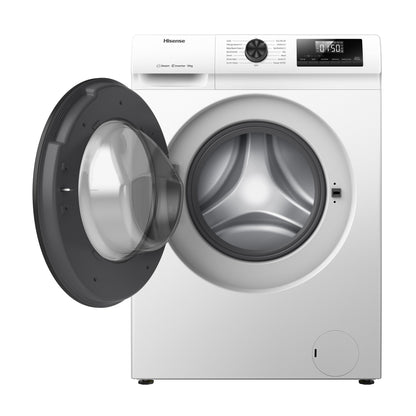 Hisense 1Q Series WF1Q1041BW 10kg 1400 Spin Front Load Washing Machine White - A Rated