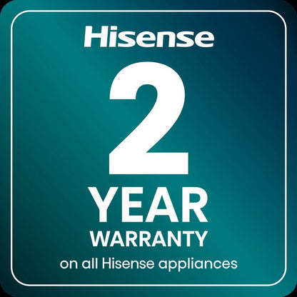 Hisense KitchenFit 5i Series WF5I9043BWFS 9kg 1400 Spin WiFi-enabled Freestanding Washing Machine White