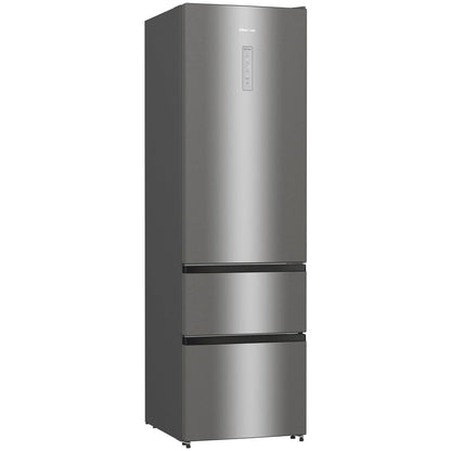 Hisense RM469N4ACDUK Freestanding Frost Free Fridge Freezer Stainless Steel