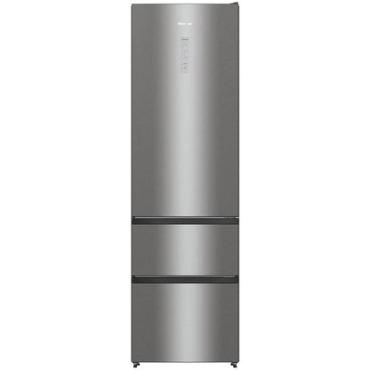 Hisense RM469N4ACDUK Freestanding Frost Free Fridge Freezer Stainless Steel