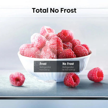 Hisense RS840N4WFE Freestanding Frost Free American Fridge Freezer Black Stainless Steel
