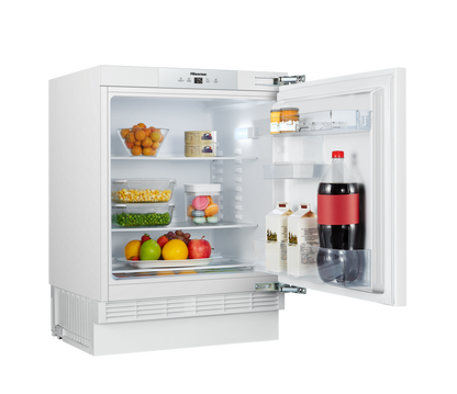 Hisense RUL178D4AWE 59.5cm Integrated Undercounter Larder Fridge White