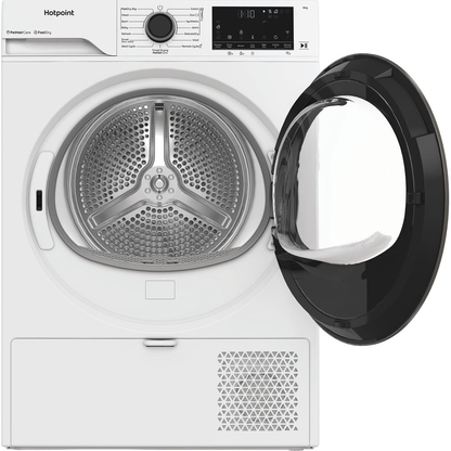 Hotpoint C HD 84M WBS UK 8kg Fabric Care Heat Pump Tumble Dryer with HomeWhiz White CHD84MWBSUK